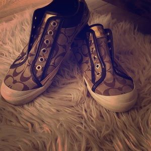 Coach tennis shoes